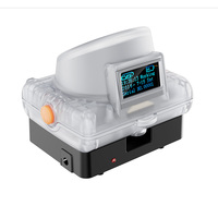 Neu gestaltete induktive Aufladung 15000Lux ATEX KL6LM Sicherheit Wiederauf ladbare Minen-LED-Kappen lampe