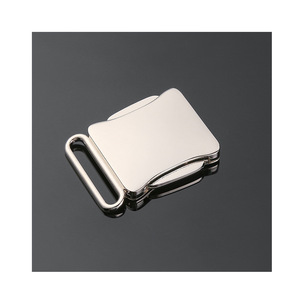 Hebilla Plana de Metal de 30mm, Aleación Plateada, Cierre para Cinturones, Bolsos, Mochilas, Ropa, Accesorio de Ferretería para Correas - Product Image 4