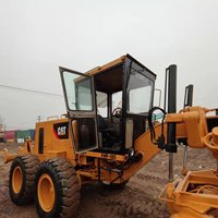 Niveleuse à moteur d'occasion bon marché CAT 140H en bon état avec une efficacité de travail élevée et de faibles heures de fabrication récente au Pérou