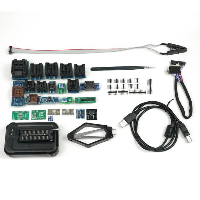 XGECU Original T48 (TL866-3G) Programmer With 27 Adapter Support 28000+ ICs Upgrade Version of TL866II Plus