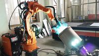 Estación de Soldadura de Carga Pesada QJ - Célula de Trabajo Robótica Compacta y Flexible para Robots Colaborativos, Piezas de Trabajo de Alta Capacidad y Múltiples Tamaños