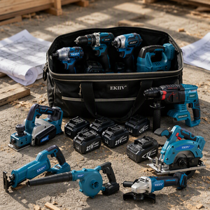 EKIIV CK-2110 Bürstenloser Akku-Werkzeugsatz mit Stoßfester Tragetasche für Ferngesteuerte Standortwartungsarbeiten CE-Zertifiziert - Product Image 1