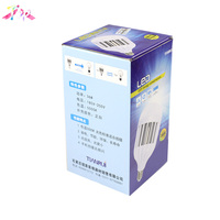 Boîte d'emballage pour ampoules en carton ondulé et enduit, personnalisable avec logo, étanche, finition brillante et gaufrage, prix usine