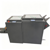 Machine à relier les livrets à point de selle automatique S33+30 à double tête de fil avec coupe-bordures