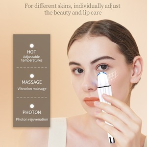 Heated Facial Massager Wand with Vibration Ion Import Skin Care Tool for Anti Aging Fine Line Relief Home Daily Face Care - Product Image 6