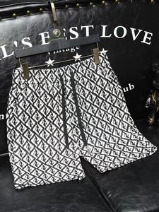 شورت رياضي متوسط للرجال للياقة البدنية والجري ، قطن للركض في الصيف ، تمرين كاجوال ، طريقة حياكة منسوجة سريعة الجفاف - Product Image 3