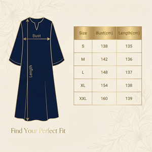 Caftán Deep Blue Devotion con borlas para la edición Quiet Mosque - Product Image 2