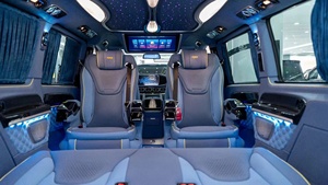 Nouveau style de siège de luxe modifié pour voiture, type aviation, avec réglage du repose-pieds et mémoire, pour conversion et amélioration intérieure de MPV et SUV - Product Image 2