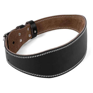 Ceinture en cuir réglable avec rembourrage en mousse léger sur mesure pour la musculation, la puissance, le sport, les ceintures de musculation en cuir - Product Image 5