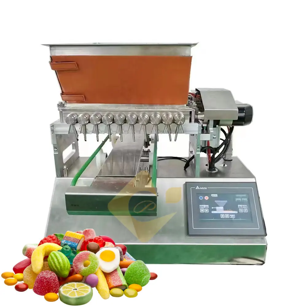 Nóng bán bảng Top Hướng dẫn sử dụng máy làm sô cô la Gummy depositor máy tự động