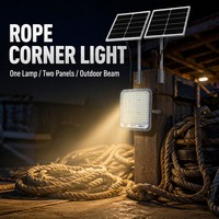 Reflector Solar LED RGB con Cambio de Color, Regulable a Distancia, Resistente a la Intemperie IP66, Iluminación Decorativa para Parques y Jardines