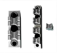 Fabricant de moules en acier pour ailettes de climatisation Quadra Louver Punch sur mesure