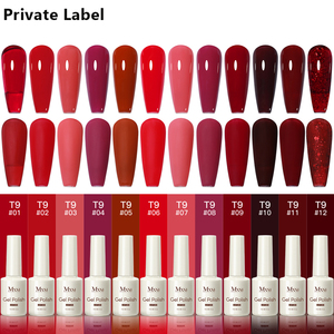 Lot de 12 vernis à ongles semi-permanents en gel UV sans HEMA de 15 ml pour manucure française DIY, kit de vernis gel UV semi-permanent, fournitures de nail art à marque privée - Product Image 1