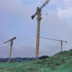 Grúa Torre de Plataforma Plana DAHAN de 10 Toneladas, Modelo 2026, Precio de Fábrica, Motor QTZ160, Momento de Elevación de 160t.m, Altura de Elevación de 200m - Product Image 5