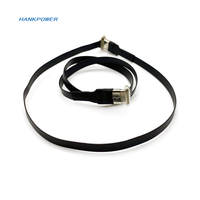 Type C 4 broches mâle à femelle FPC câble souple à Angle droit USB C 4p charge de données FPV FPC câble plat