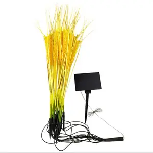 Waterproof Outdoor Decorative Lights Yard Garden Landscape Lights Outdoor Solar LED Wheat Light