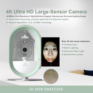 3D AI Facial Skin Analyzer 12 Spectrum Professional Scalp Testing Machine 13.3" Touch Screen Dermatology Scanner Desktop System - Product Image 3