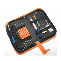 Kit de fer à souder professionnel avec embouts de précision, pompe à dessouder, outils de dénudage de fils pour la réparation électronique 60W 110V/220V