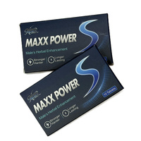 10 comprimés énergétiques bleus en blister, améliorant la performance, pilules de Maca pour hommes