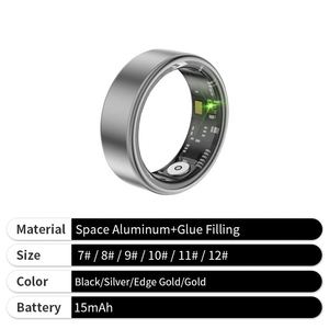 Factory Price Portable <b>Storage</b> Smart Ring Heart Rate APP <b>Control</b> Smart Sleep Ring for Health - Product Image 4