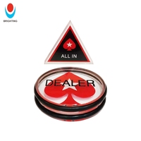 Ensemble de jetons de poker personnalisés : Dealer, All In, Blind, Plusieurs tailles et couleurs disponibles, personnalisation acceptée, pour la maison, le club ou le casino