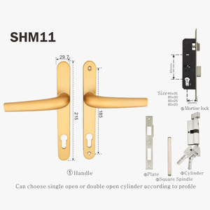 平开杠杆手柄插锁的设置 - Product Image 3
