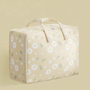 Ménage moderne Boîte de rangement pliante Quilt Garde-robe Sac de rangement pour vêtements avec <span class=keywords><strong>housse</strong></span> anti-poussière pour déménagement Voyage - Product Image 2