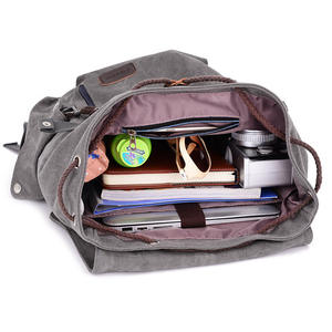 Custom Casual Sport <b>Backpack</b> Men Travel Outdoor <b>Canvas</b> Mochilas Custom Rucksack Teen <b>Backpack</b> - Product Image 3
