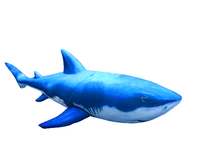 Décoration Animale Marine PDYEAR, Requin Baleine Gonflable Géant, Durable, Résistant au Soleil, Imperméable, Pleine Couleur pour les Événements Publicitaires
