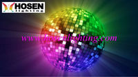 Spot LED RGB pour boule miroir