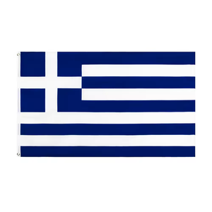 Vente en gros prêt à expédier 3x5 pieds 90x150cm drapeau de la Grèce drapeau national <span class=keywords><strong>grec</strong></span> - Product Image 1