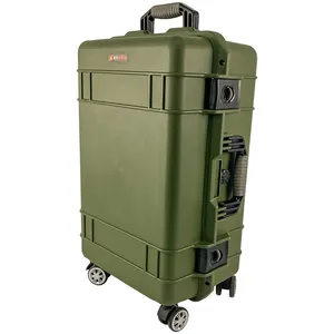 RPC2327 653 * 413 * 275 mm EVEREST Hard Security Protective Plastic Case with Wheels