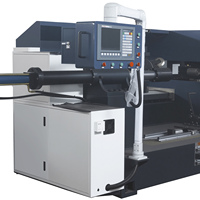 CNC Metal Spinning and Forming Machine with Two Spindles PLC Controlled Bearing & Engine Core Components 1 Year Warranty