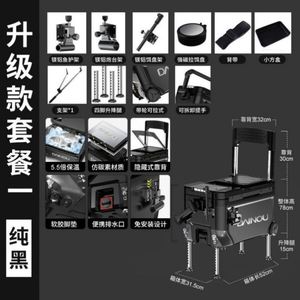 New Ultra Light Multi-functional Thickened Back Lift Special Insulation Canvas Fishing Backpack Fishing <b>Rod</b> <b>Holder</b> Rack - Product Image 6