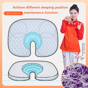 Oreiller respirant pour bébé Skylee en polymère de qualité <span class=keywords><strong>alimentaire</strong></span> avec filet d'air Poe pour lit de bébé - Product Image 2