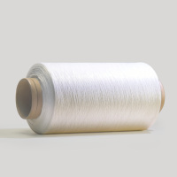 Fil de polyester DTY blanc brut teint, spécifications complètes 75D~600D 36F~192F