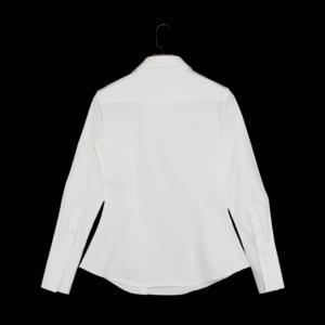 Camicie da Donna di Alta Qualità Personalizzabili con Colletto Asimmetrico e Abbottonatura Laterale a Maniche Lunghe - Product Image 2