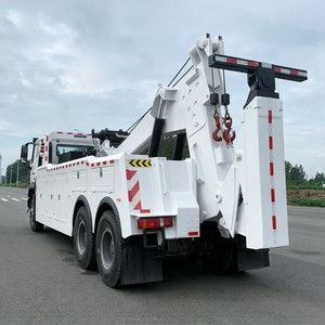 Camión de Rescate Integrado Sinotruck HOWO 6x4 con Plataforma Elevadora para Operaciones de Rescate de Vehículos Pesados en Autopistas - Product Image 6