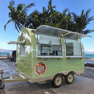 Remorque à Glace Boutique de Vêtements Mobile Camion Salon de Coiffure Boutique Éphémère Lit de Camion Fleuriste Remorque Alimentaire Restaurant Food Trucks Houston - Product Image 1