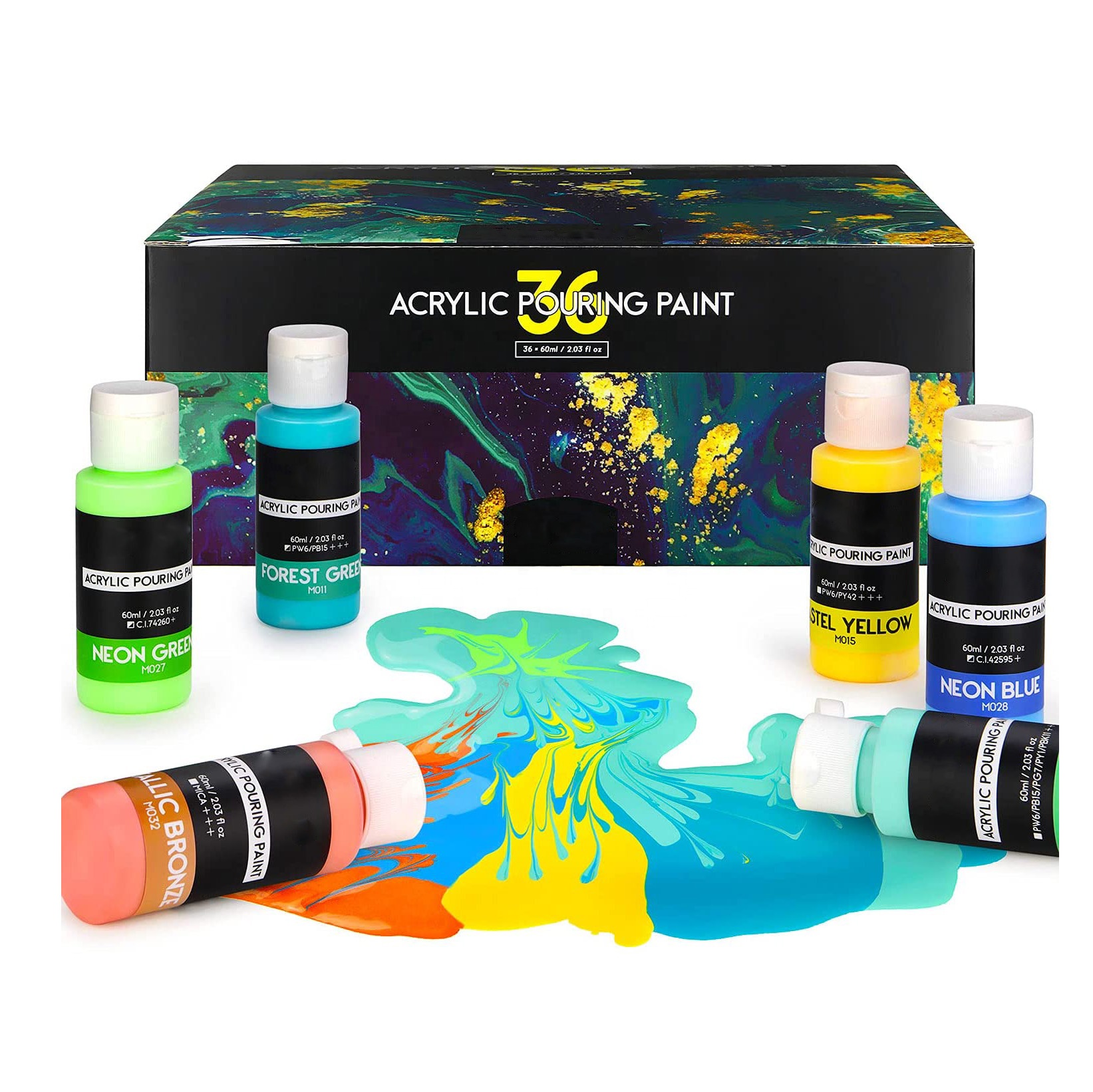 36 couleurs