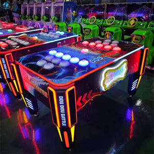 Juego de Arcade de Batalla para Dos Jugadores Operado con Monedas en el Parque de Atracciones: Naughty Bean Catch Light, Juego de Golpear con Martillo de Plástico para Niños - Product Image 1