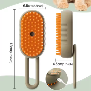 Cepillo Vaporizador Giratorio Multifuncional para Mascotas, Peine Pulverizador para Eliminar Pelo de Mascotas, Cepillo Autolimpiante 3 en 1 - Product Image 2