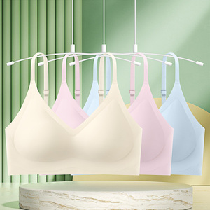 Tinh tế hiện đại sâu V không có dấu thu thập không có vành đồ lót Công ty sâu V không có dấu thu thập không có vành đồ lót - Product Image 4