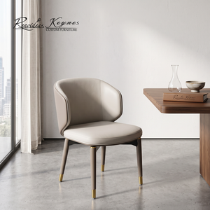 Chaise de restaurant en cuir PU KeynesCommercial |   Sièges de salle à manger rembourrés |   Conception empilable |   Approvisionnement en gros direct usine - Product Image 5