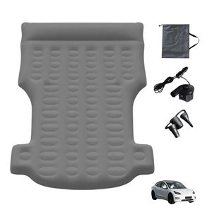 Tesla spécial luxe PVC gonflable <span class=keywords><strong>Camping</strong></span> voyage tapis de couchage rapide-pliant Portable voiture matelas pneumatique imperméable randonnée - Product Image 1