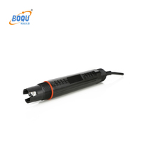 BOQU PH8011 Électrochimique Industrielle 4-20 ma Fluorhydrique acide pH D'antimoine D'eau Capteur Analogique avec Trasmeter