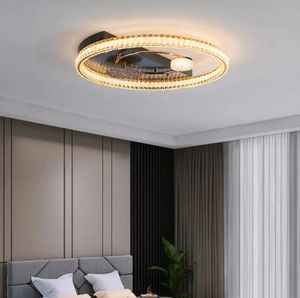 Lámpara de techo de cristal de lujo con Control inteligente de alta calidad, lámpara de luz de techo LED moderna para el hogar - Product Image 4