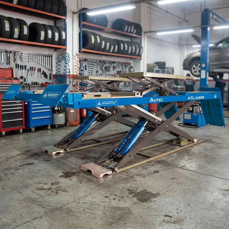 Lignment Machine AUTEC 5.0MP Camera Wheel Alignment Utral Scissor Car Lift Vertical ...