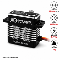 Servomoteur numérique métallique sans noyau 35kg 45kg à haute vitesse et couple élevé pour direction RC 1/5, qualité industrielle, direct usine