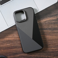 Coque de téléphone anti-chute de luxe pour affaires, étui de protection simple et haut de gamme pour iPhone 13 14 15 16 Pro Max